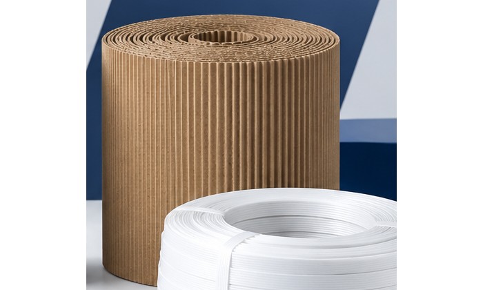 Plastic twine coil